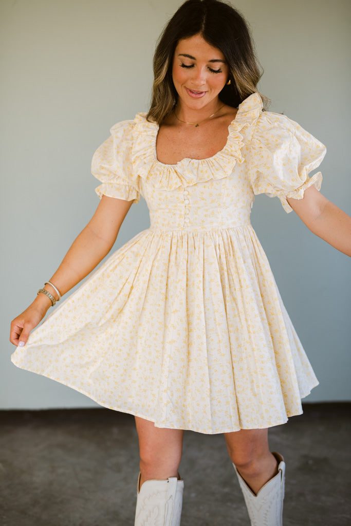 Heartbreaker Ruffle Mini Dress